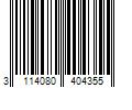 Barcode Image for UPC code 3114080404355