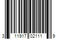 Barcode Image for UPC code 311917021119