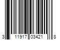 Barcode Image for UPC code 311917034218