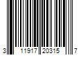 Barcode Image for UPC code 311917203157