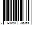 Barcode Image for UPC code 3121040056356