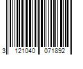 Barcode Image for UPC code 3121040071892