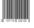 Barcode Image for UPC code 3121112222122