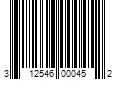 Barcode Image for UPC code 312546000452