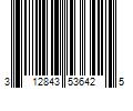 Barcode Image for UPC code 312843536425