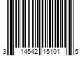 Barcode Image for UPC code 314542151015