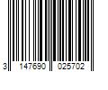 Barcode Image for UPC code 3147690025702