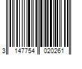 Barcode Image for UPC code 3147754020261