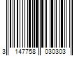 Barcode Image for UPC code 3147758030303