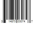 Barcode Image for UPC code 314870030747