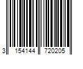 Barcode Image for UPC code 3154144720205