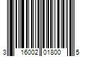 Barcode Image for UPC code 316002018005