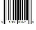 Barcode Image for UPC code 317433000720