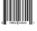 Barcode Image for UPC code 319500038001