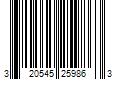 Barcode Image for UPC code 320545259863