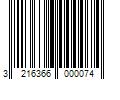 Barcode Image for UPC code 3216366000074