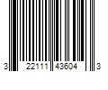 Barcode Image for UPC code 322111436043