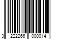 Barcode Image for UPC code 3222266000014