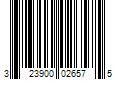 Barcode Image for UPC code 323900026575