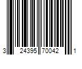 Barcode Image for UPC code 324395700421