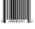 Barcode Image for UPC code 324668000012