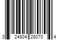 Barcode Image for UPC code 324804280704