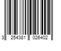 Barcode Image for UPC code 3254381026402