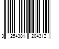 Barcode Image for UPC code 3254381204312