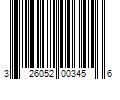 Barcode Image for UPC code 326052003456