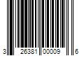 Barcode Image for UPC code 326381000096