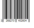 Barcode Image for UPC code 3268270402604