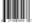 Barcode Image for UPC code 327108030037