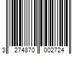 Barcode Image for UPC code 3274870002724