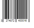 Barcode Image for UPC code 3274872400016