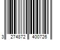 Barcode Image for UPC code 3274872400726