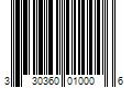 Barcode Image for UPC code 330360010006