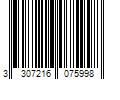 Barcode Image for UPC code 3307216075998