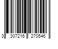 Barcode Image for UPC code 3307216270546