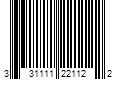 Barcode Image for UPC code 331111221122