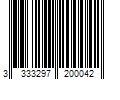 Barcode Image for UPC code 3333297200042