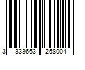 Barcode Image for UPC code 3333663258004