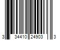 Barcode Image for UPC code 334410249033