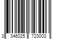 Barcode Image for UPC code 3346025723003