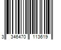 Barcode Image for UPC code 3346470113619