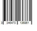 Barcode Image for UPC code 3346470136861