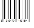 Barcode Image for UPC code 3346470143180