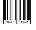 Barcode Image for UPC code 3346470143241