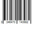 Barcode Image for UPC code 3346470143982