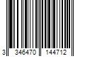 Barcode Image for UPC code 3346470144712. Product Name: Aqua Allegoria Rosa Rossa Forte by Guerlain EAU DE PARFUM REFILLABLE SPRAY 4.2 OZ for WOMEN
