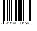 Barcode Image for UPC code 3346470144729